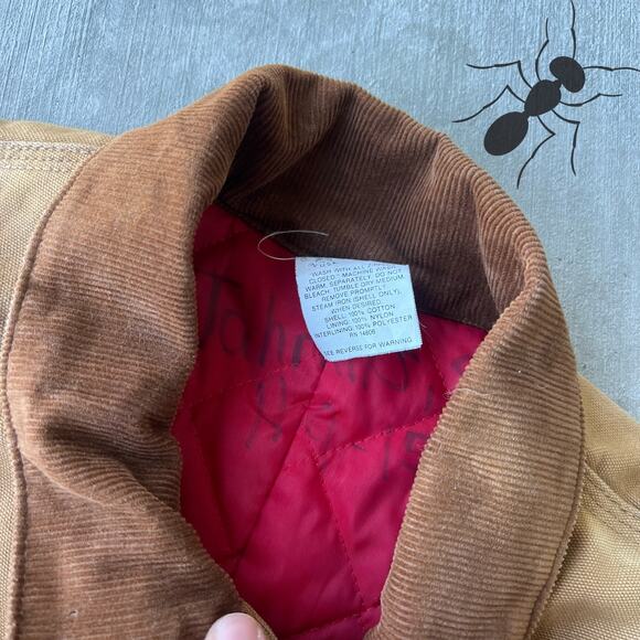 Vintage Y2K Carhartt cropped Detroit style brown work wear jacket - Picture 9 of 11